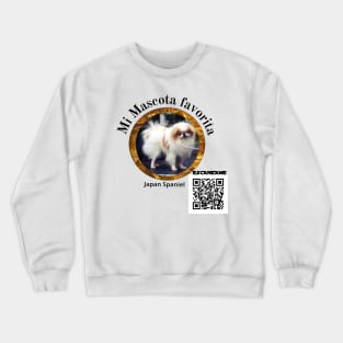 Cute Japan Spaniel mascot Crewneck Sweatshirt